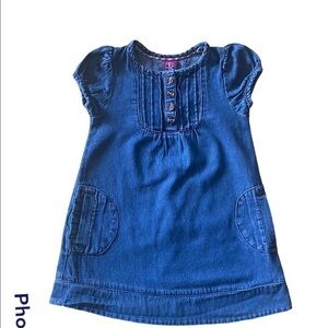 AUTHENTIC J KHAKI, adorable denim dress, size 3t, excellent condition